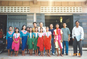 カンボジア　シェリムアップ県孤児院１